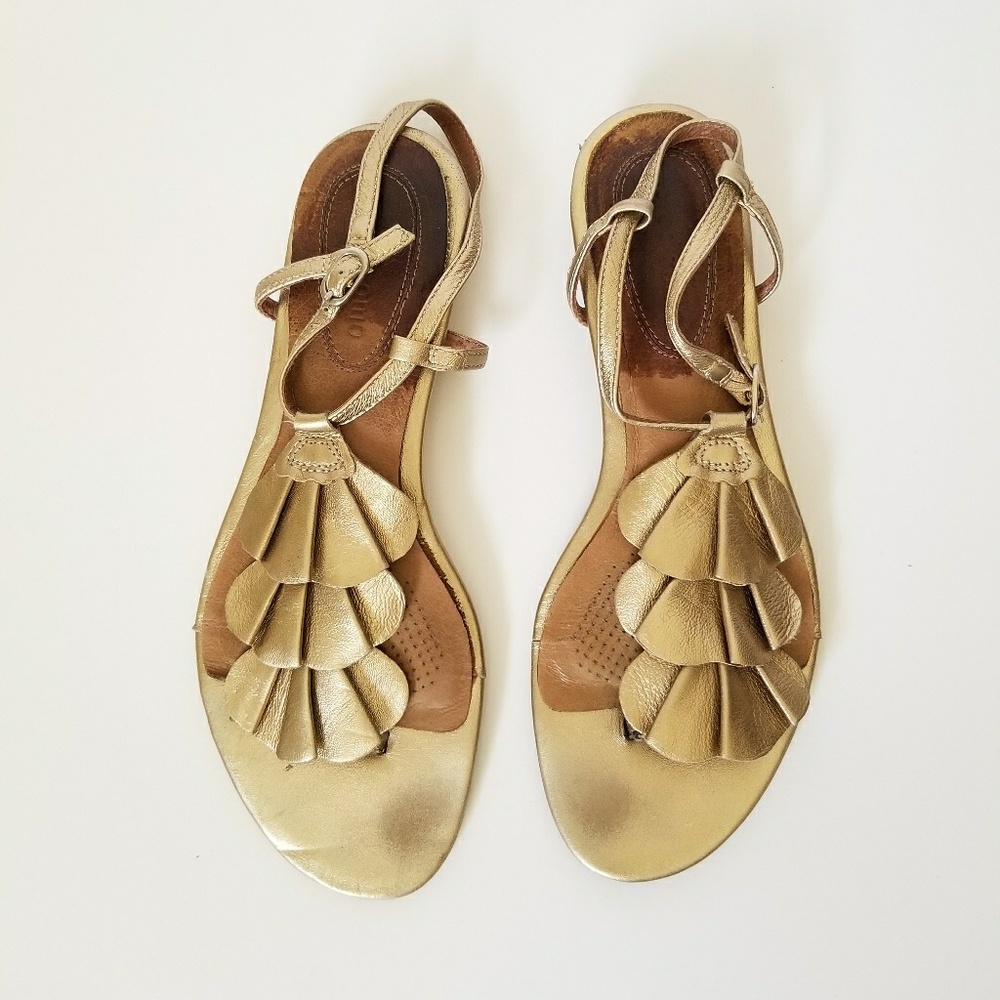 Corso Como gold sandals